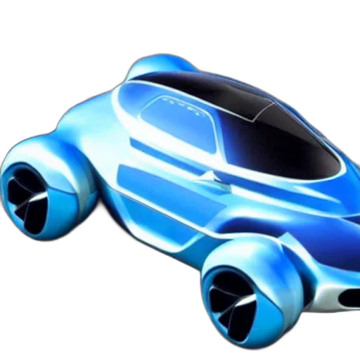 car, robot, concept art, 3d render, photorealistic, detailed, blueprint, flying transparent PNG cut-out