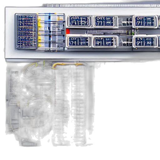 highly, detailed, datacenter, construction transparent PNG cut-out