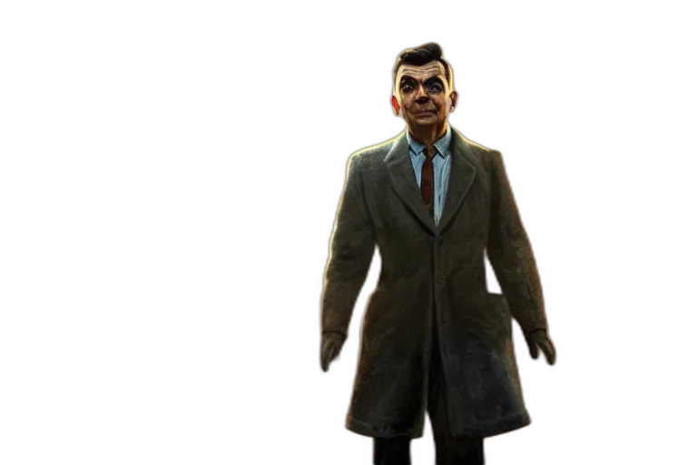 jacket, staff, face, mask transparent PNG cut-out