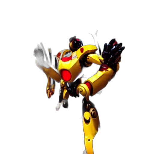 robot, weapon, staff, animal, concept art, 3d render, pixel art, comic book art transparent PNG cut-out