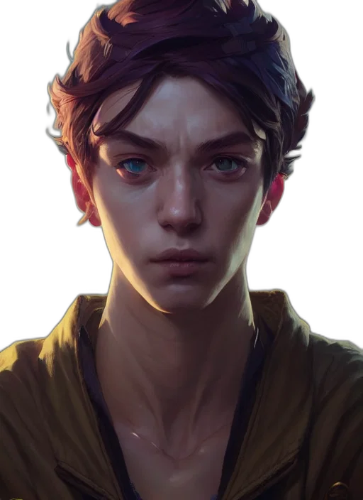face, staff, creature, mask transparent PNG cut-out