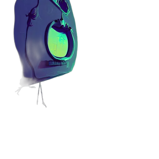 mask, robot, bottle, crown transparent PNG cut-out