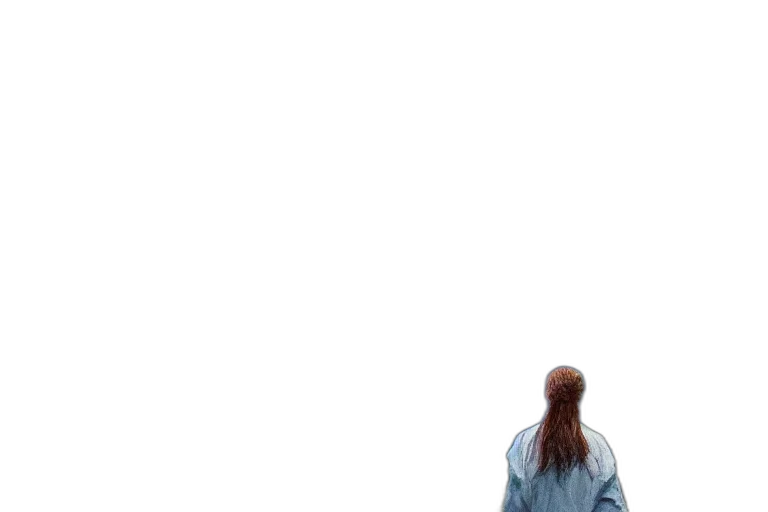 jacket, hair, dress, creature, vaporwave, photorealistic, 3d render, concept art transparent PNG cut-out