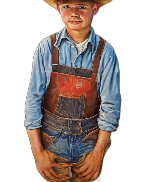 staff, face, jacket, mask, photorealistic, oil painting, concept art, 3d render transparent PNG cut-out