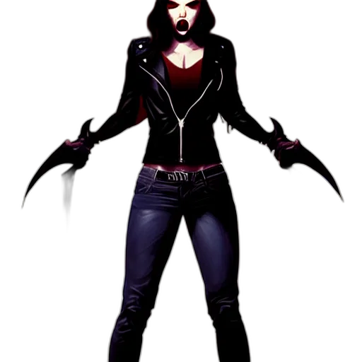jacket, concept art, comic book art, fantasy art transparent PNG cut-out