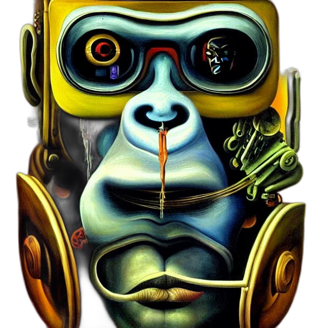 mask, robot, face, jewelry transparent PNG cut-out