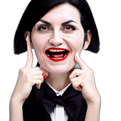 face, mask, creature, cartoon transparent PNG cut-out