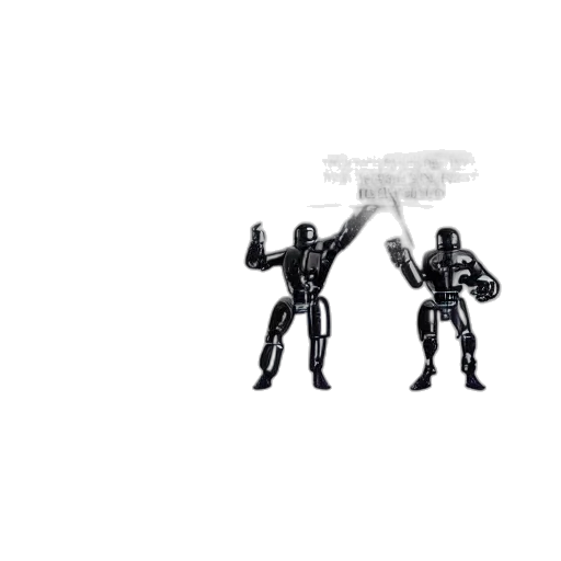 robot, weapon, pixel art, concept art transparent PNG cut-out