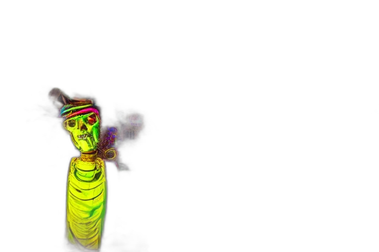 staff, robot, creature, weapon, concept art, 3d render, fantasy art, pixel art transparent PNG cut-out