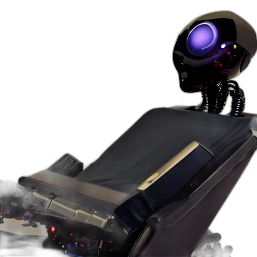 robot, weapon, staff, concept art transparent PNG cut-out