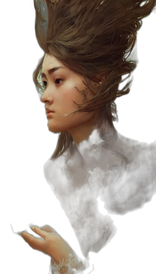 face, crown, mask, dragon transparent PNG cut-out