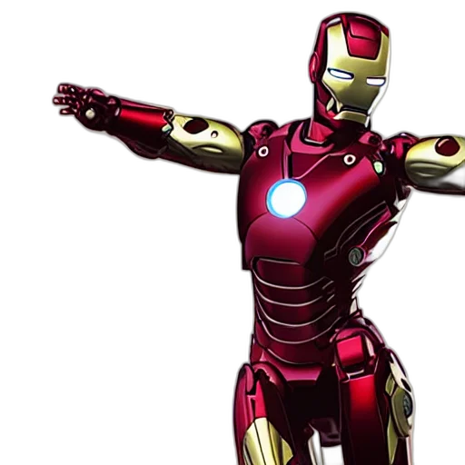 robot, 3d render, concept art, comic book art transparent PNG cut-out