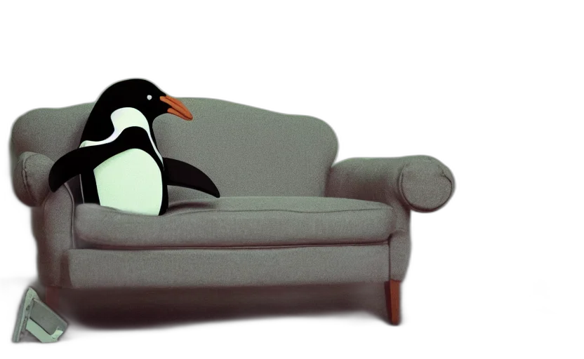 furniture, animal, creature, 3d render transparent PNG cut-out