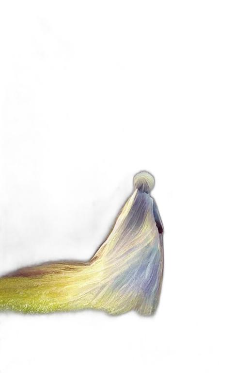 hair, dress, crown, umbrella, watercolor, photorealistic, concept art, fantasy art transparent PNG cut-out