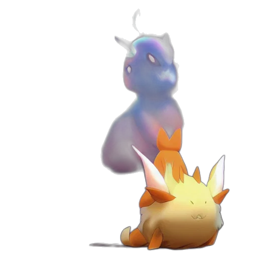 creature, animal, dragon, staff transparent PNG cut-out