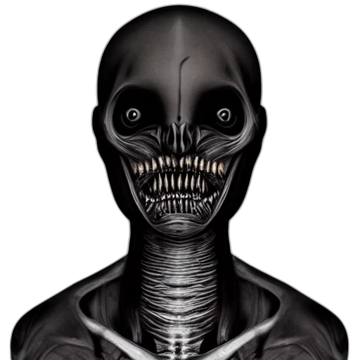mask, face, robot, creature transparent PNG cut-out