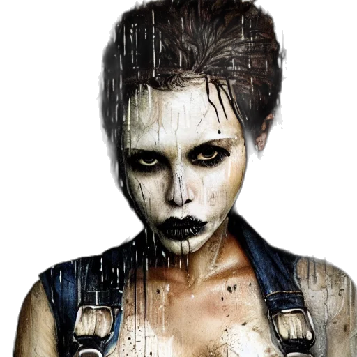 mask, face, photorealistic, comic book art, cyberpunk, concept art, dark, full transparent PNG cut-out