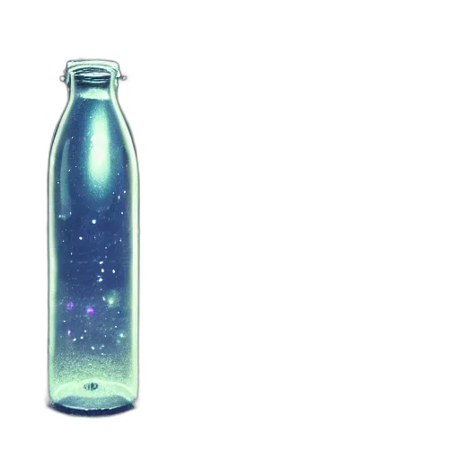 bottle, weapon, dress, food, concept art, vaporwave, pixel art, 3d render transparent PNG cut-out