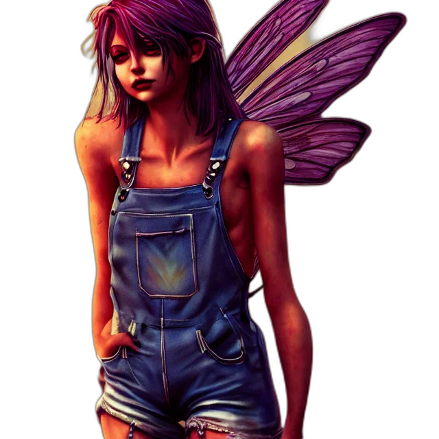 fantasy art, concept art, pixel art, comic book art, full, body, pose, beautiful transparent PNG cut-out