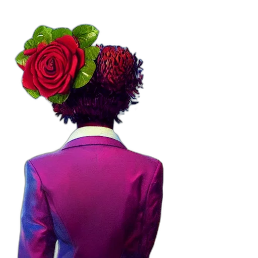 flower, crown, hat, dress transparent PNG cut-out