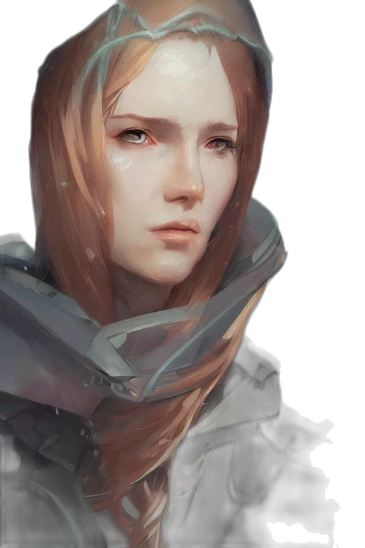 face, robot, crown, mask, fantasy art, concept art, photorealistic, oil painting transparent PNG cut-out