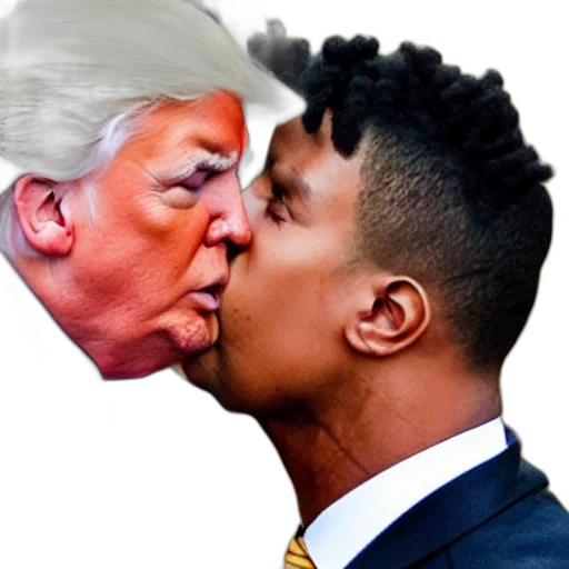 face, fire, donald, trump transparent PNG cut-out