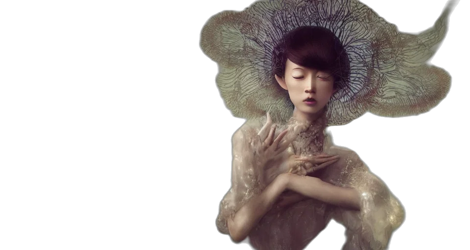 flower, photorealistic, fantasy art, concept art transparent PNG cut-out