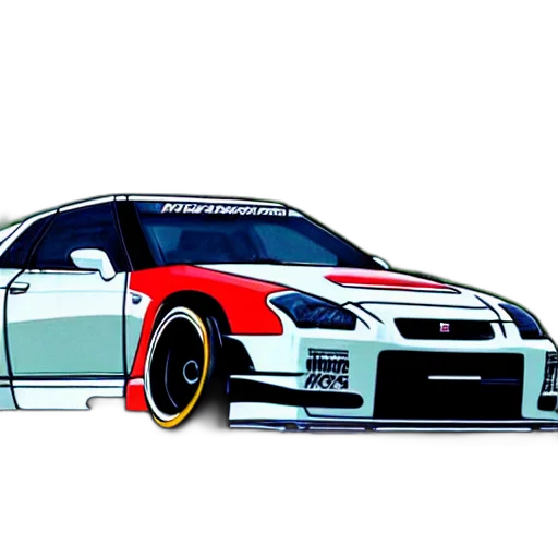 car, concept art, photorealistic, 3d render transparent PNG cut-out