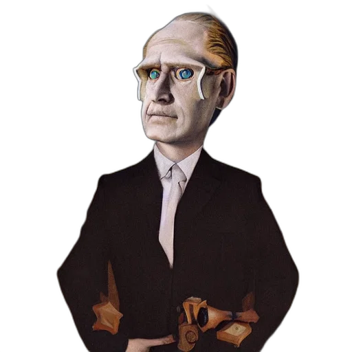 mask, face, jacket, staff transparent PNG cut-out