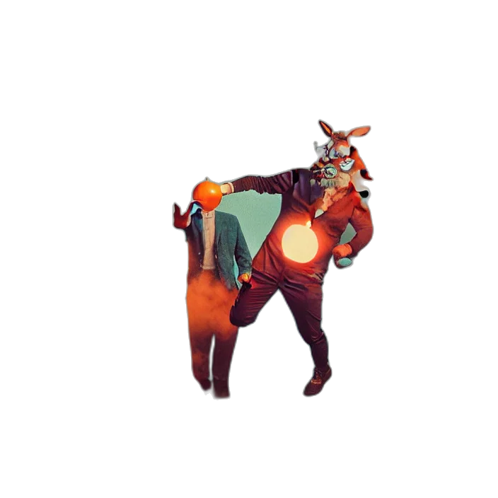 animal, creature, staff, dragon transparent PNG cut-out