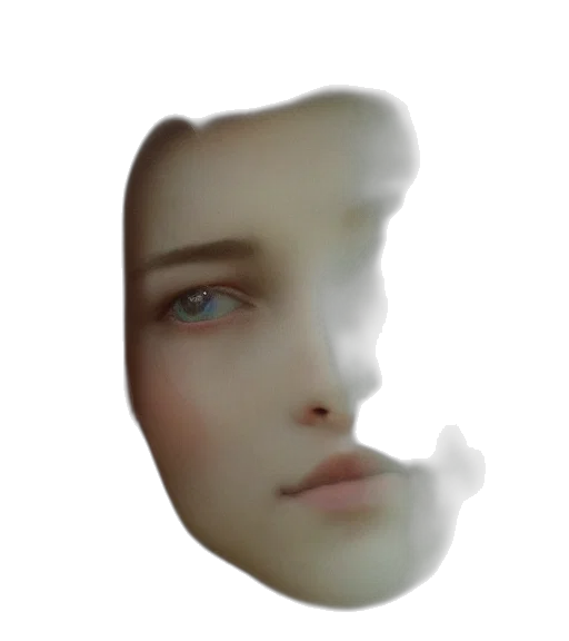 face, mask, robot, crown transparent PNG cut-out