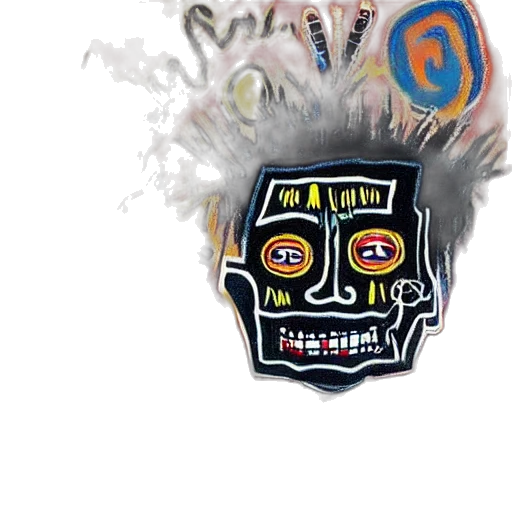 mask, face, jacket, crown transparent PNG cut-out