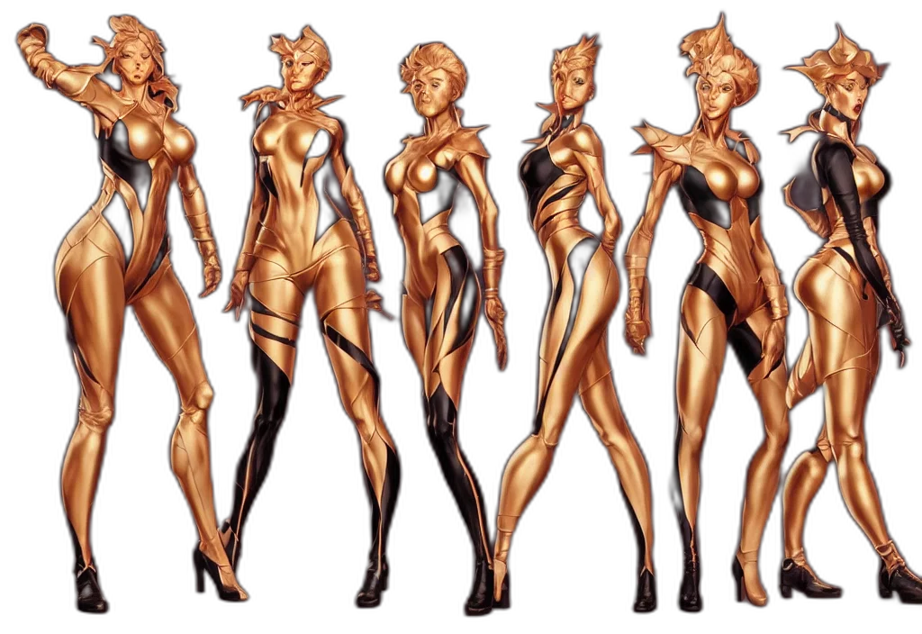 concept art, fantasy art, comic book art, 3d render transparent PNG cut-out