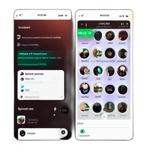 whatsapp, design, mobile transparent PNG cut-out