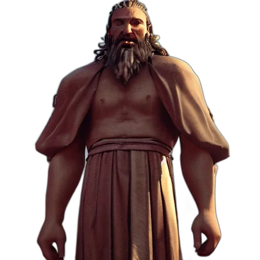 staff, creature, 3d render, concept art transparent PNG cut-out