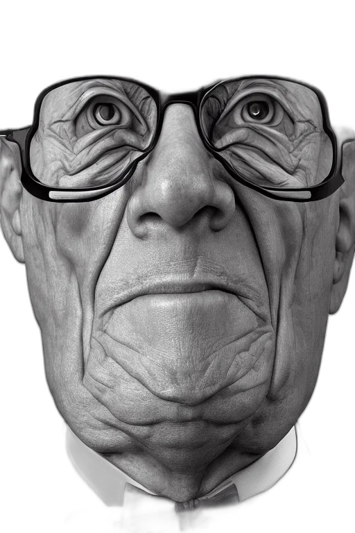 face, mask, creature, animal, photorealistic, 3d render, concept art, cartoon transparent PNG cut-out