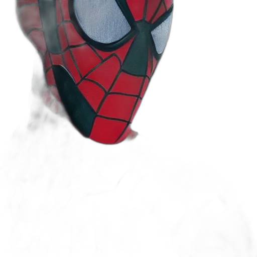 mask, hat, face, creature, comic book art, 3d render, concept art, photorealistic transparent PNG cut-out