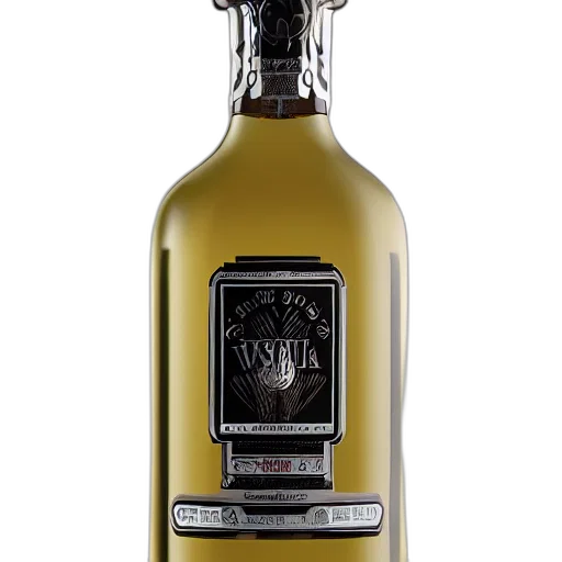 bottle, 3d render, photorealistic, vodka transparent PNG cut-out