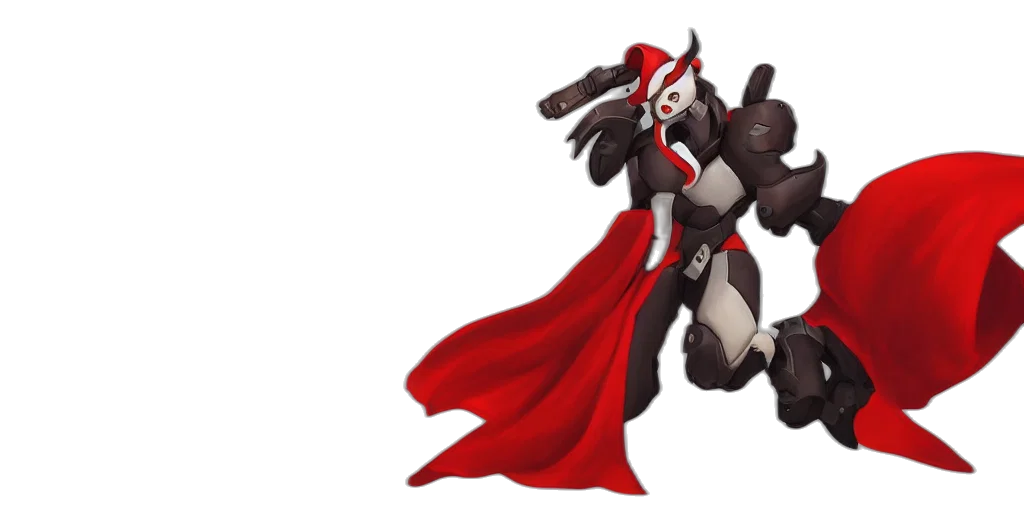 robot, weapon, concept art, pixel art transparent PNG cut-out