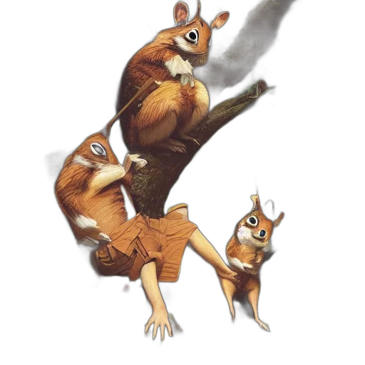 animal, staff, creature, concept art transparent PNG cut-out