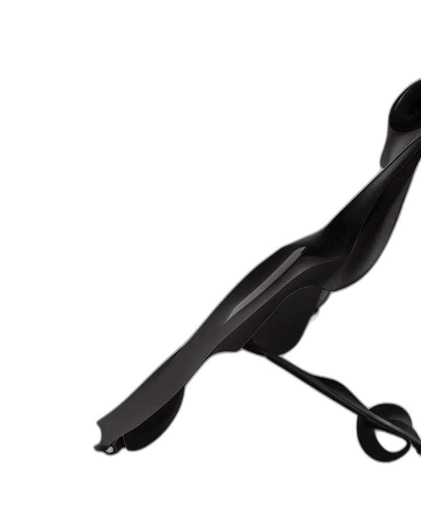 umbrella, staff, hair, shoes transparent PNG cut-out