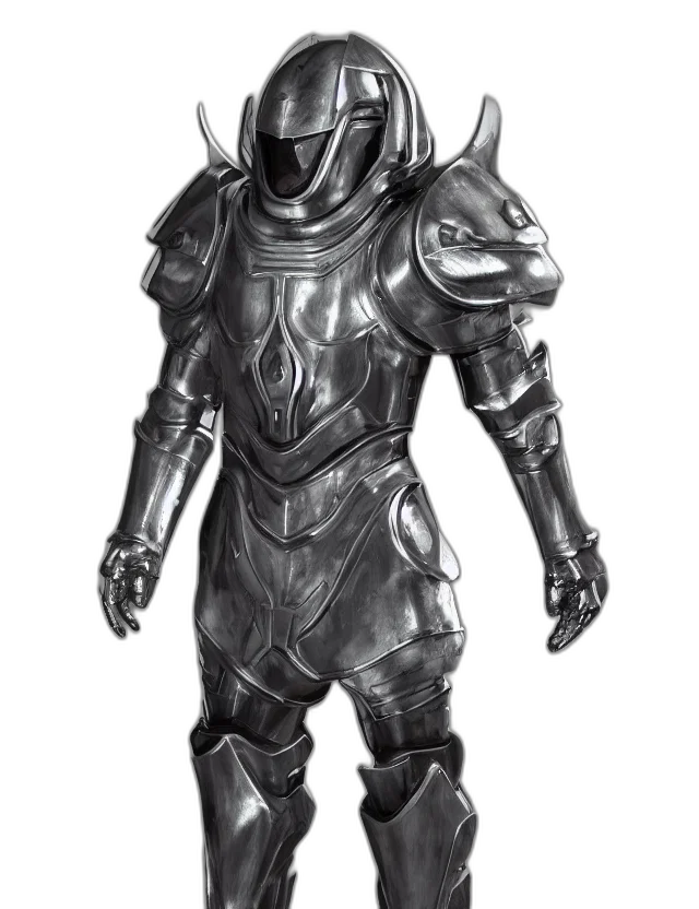 robot, mask, concept art, fantasy art, 3d render, comic book art, monochrome, full transparent PNG cut-out