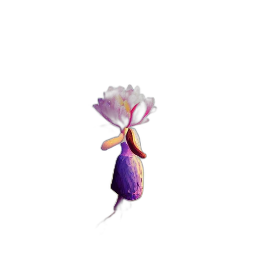 flower, crown, staff, animal transparent PNG cut-out