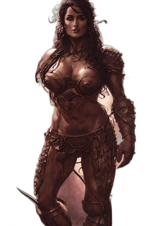 fantasy art, concept art, comic book art, photorealistic transparent PNG cut-out