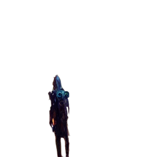 robot, jacket, creature, dress transparent PNG cut-out