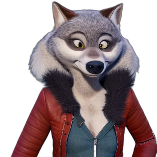 jacket, animal, staff, mask transparent PNG cut-out