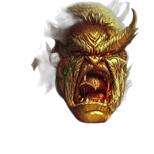 mask, face, creature, dragon transparent PNG cut-out