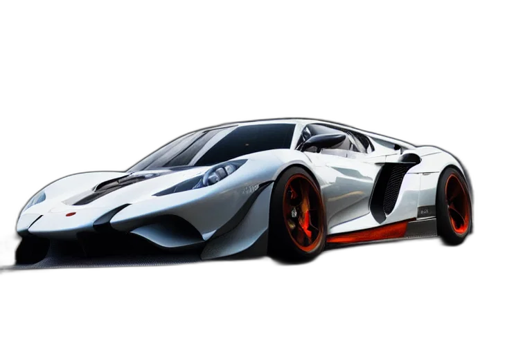 car, weapon, photorealistic, 3d render transparent PNG cut-out