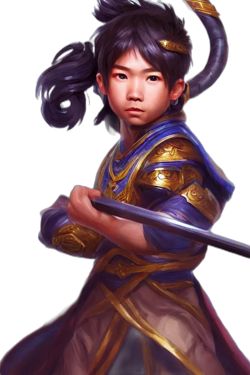 staff, sword, weapon, face, fantasy art, concept art, photorealistic, oil painting transparent PNG cut-out