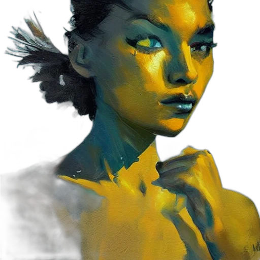 face, mask, creature, robot, photorealistic, fantasy art, concept art, comic book art transparent PNG cut-out